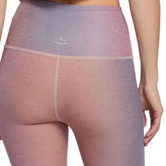 Beyond Yoga Softmark Caught In The Midi High Waist Leggings Chai Jewel NWT - Picture 4 of 8